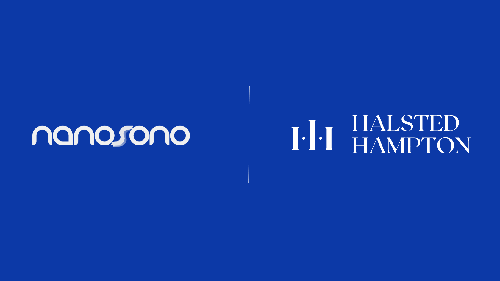 Halsted Hampton is launching the line of cosmeceutical products  based on Nanosono’s skincare technology